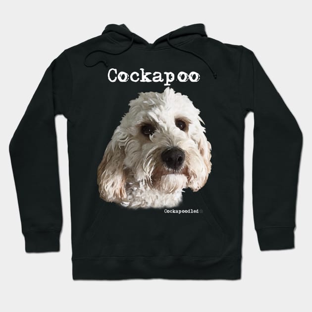 Champagne Blonde Cockapoo / Spoodle and Doodle Dogs Hoodie by WoofnDoodle 